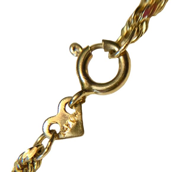 Authentic ORO 14K Solid Yellow Gold Bracelet Rope OR 1+ gram NOT SCRAP - Picture 5 of 12